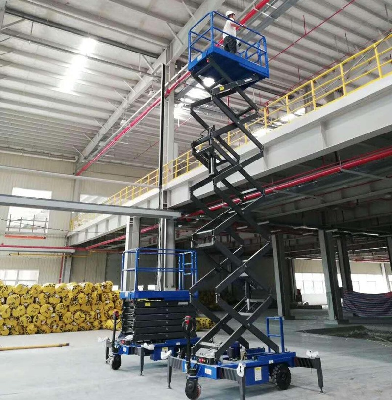 运城助力行走剪叉式高空作业平台